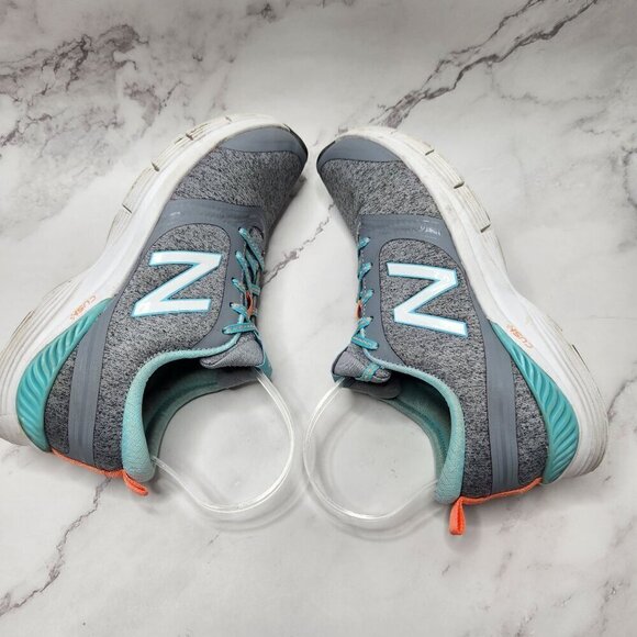New Balance 711 Running Shoes Sneakers Grey Teal WX711SW Women's 9 - Picture 6 of 9